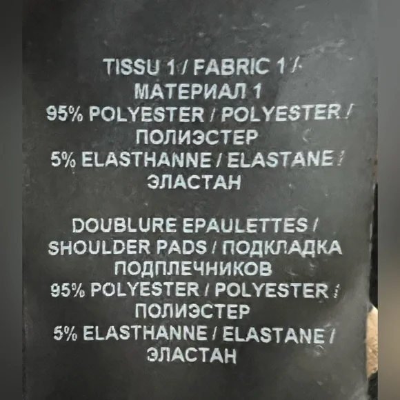 Balmain Paris Velvet Monogram Logo Top Size 40 NWOT Designer Long Sleeve Luxury - Picture 7 of 8